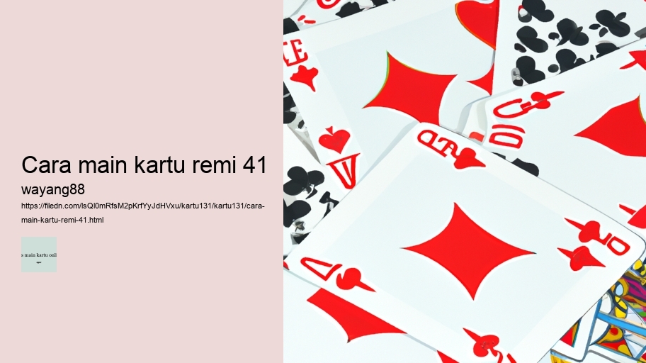 cara main kartu remi 41