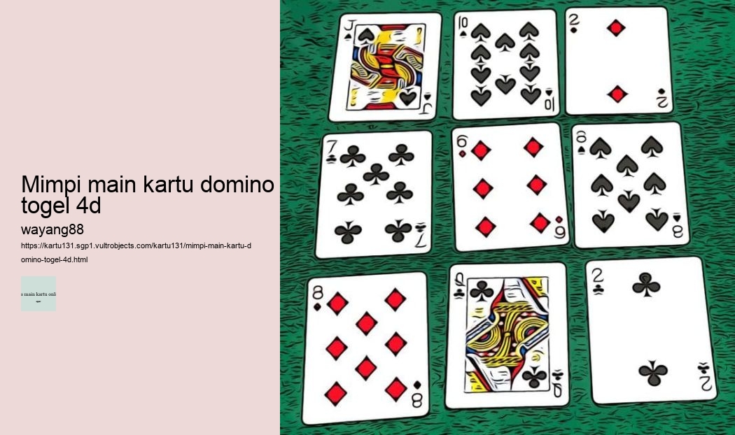 cara main kartu domino