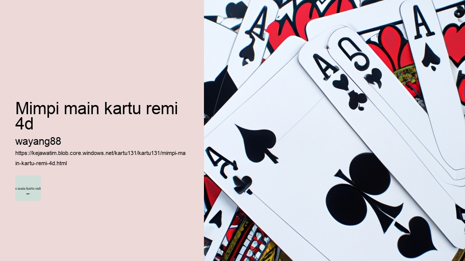 mimpi main kartu remi 4d