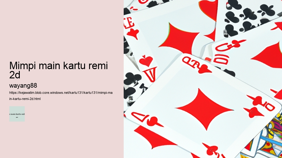 mimpi main kartu remi 2d